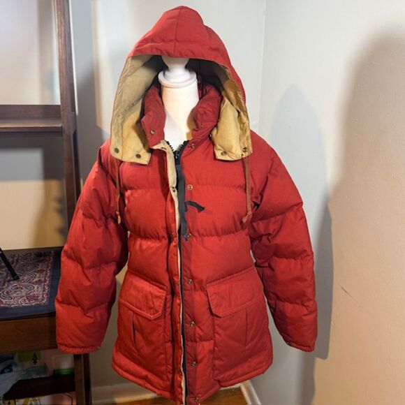 Rei Co-Op Jackets & Blazers - Vintage REI Co-op Women's Red Goose Down Puffer Jacket S Removable Hood